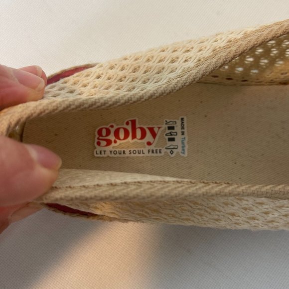 Golby Woven Slipons Sunburst tops Size 42 - Picture 4 of 7